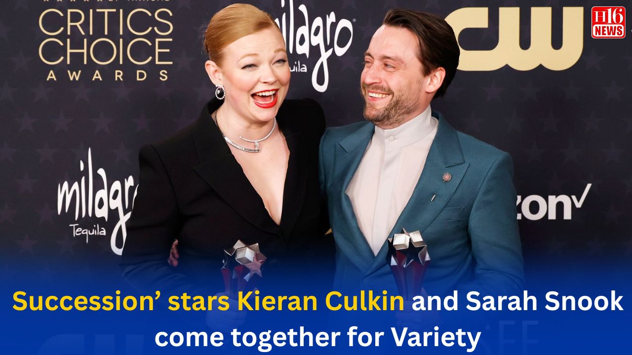 Succession’ stars Kieran Culkin and Sarah Snook come together for Variety